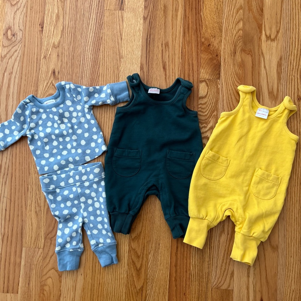 Hanna Andersson 0-3 Month Outfits - Very lightly worn - No stains or tears